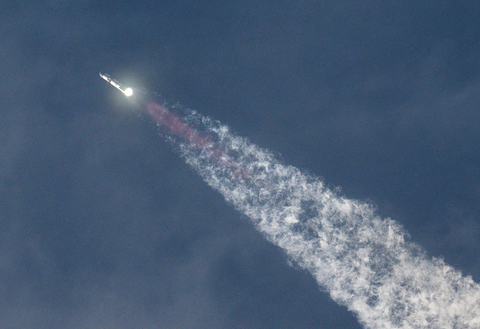 SpaceX's Starship, the world's most powerful rocket, lifts off from Boca Chica, Texas, on Thursday, March 14. It was the rocket's third test flight, and <a href="index.php?page=&url=https%3A%2F%2Fwww.cnn.com%2F2024%2F03%2F14%2Fworld%2Fstarship-launch-spacex-scn%2Findex.html" target="_blank">multiple milestones were achieved before the rocket was lost</a>.