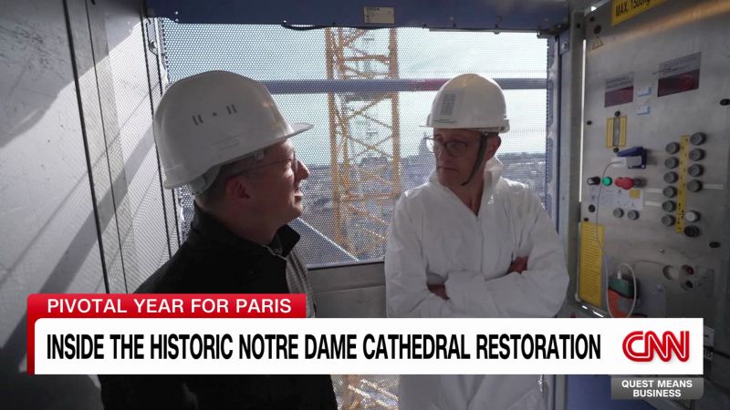 Inside The Historic Renovation Of Notre Dame Cathedral | CNN