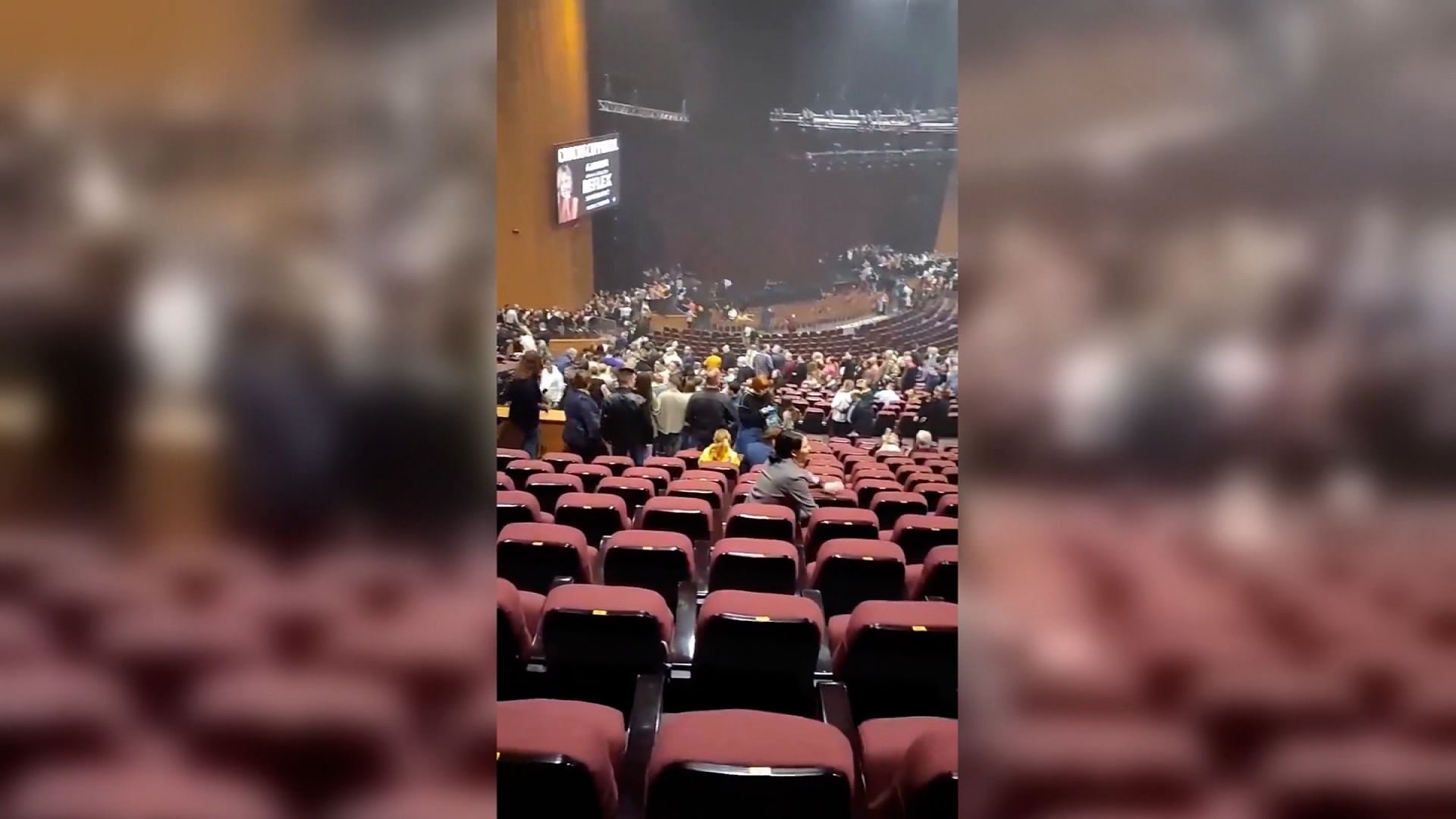 Video shows scene of shooting at concert hall near Moscow