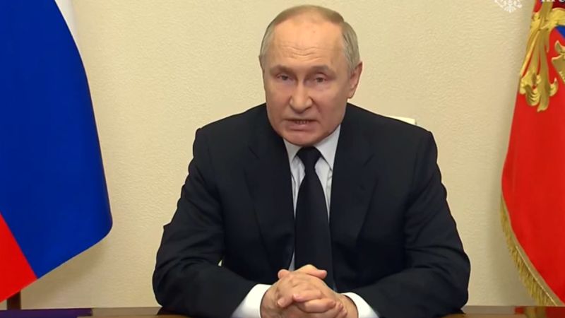 Hear Putin's response to terror attack at Moscow concert
