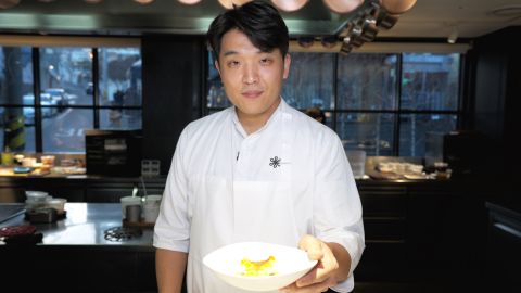 Mosu Seoul chef Sung Anh, Seoul, South Korea, Feb 2024 