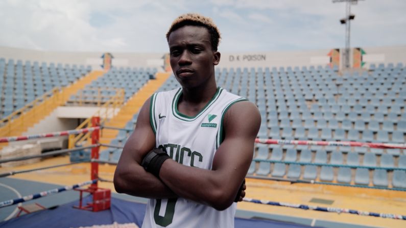 Born and raised in Bukom, Samuel Takyi started boxing as a nine-year-old and won a Bronze medal at the 2020 Olympics. Takyi recently took Gold at the Africa Games, held in Ghana. "This is the home of champions," he says of Bukom. "The boxing grows itself here."