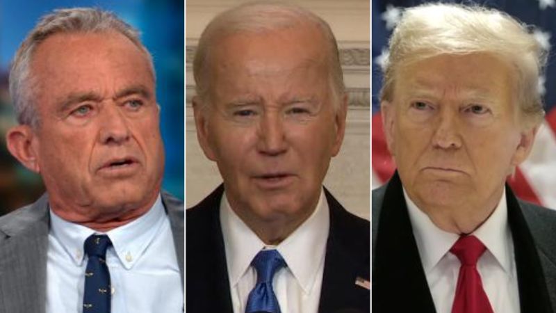 RFK Jr. Says Biden Is Bigger Threat To Democracy Than Trump | CNN Politics