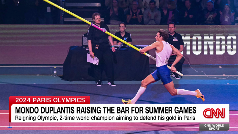 Mondo Duplantis raising the bar for the Summer Games