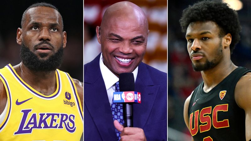 Charles Barkley Doesn’t Want Bronny James To Play On Same Team As ...