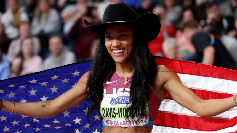 US long jump star Tara Davis-Woodhall is out for gold in Paris 2024 | CNN