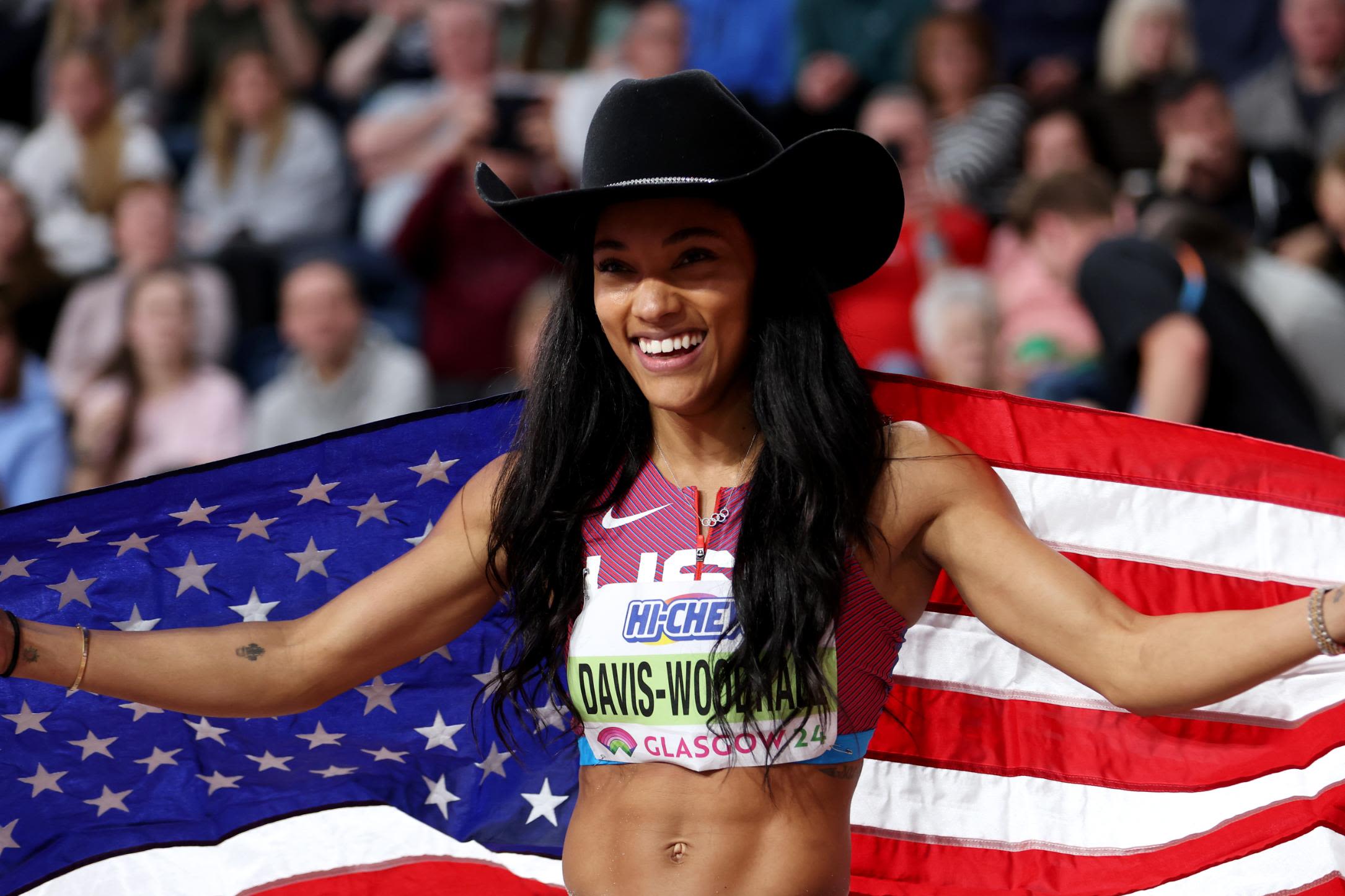 US long jump star Tara Davis-Woodhall is out for gold in Paris 2024