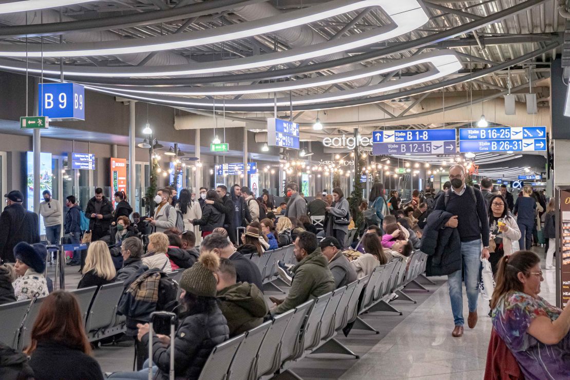 Athens International Airport is the busiest in Greece.