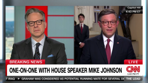 The Lead House Speaker Mike Johnson Foreign Aid Bills Votes Jake Tapper_00020403.png