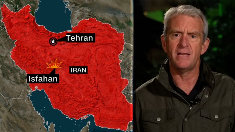 Explosions heard near military base in Iran. CNN reporter breaks down