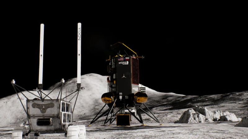 Стрийминг и изпращане на текстови съобщения на Луната: Nokia и НАСА пренасят 4G в космоса