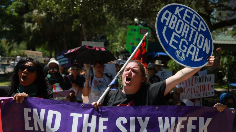 Права на абортите: Нови държавни забрани, още едно дело във Върховния съд и мечтата на Байдън за Флорида