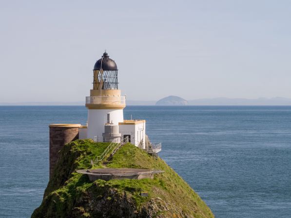 <strong>Lighthouse: </strong>Sanda Lighthouse sits on a small detached rock off the edge of the island and is not part of the sale.