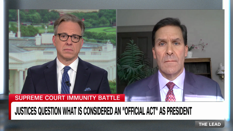 Fmr. defense secy reacts to Supreme Court Trump immunity case | CNN