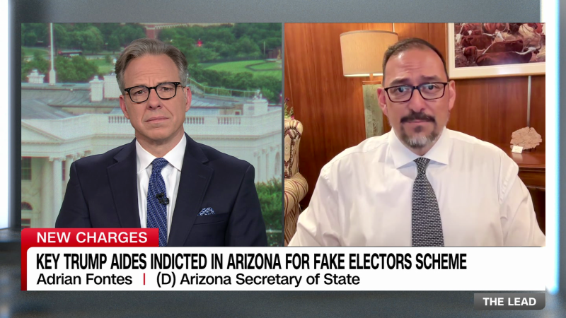 Arizona Secretary of State on indictment of Trump allies | CNN
