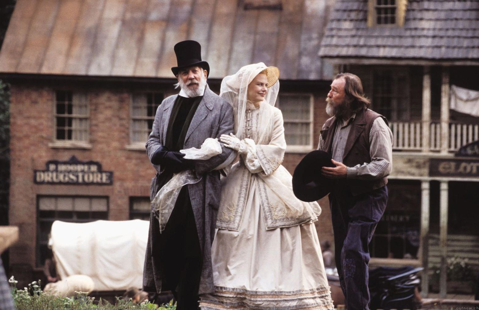 Kidman appears in 2003's "Cold Mountain" with Donald Sutherland, left, and James Gammon.