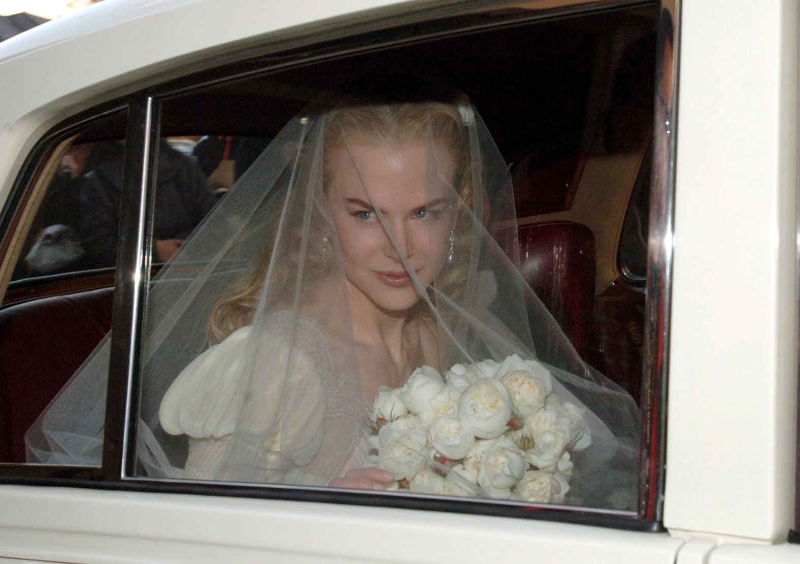 Kidman leaves her home in Sydney on her way to marry country singer Keith Urban in 2006.