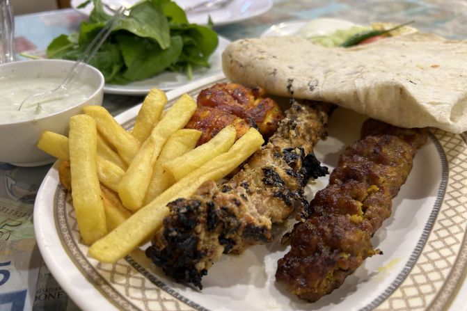 The Persian diner serves up sizeable plates of grilled meats, Arabic breads, and mezze for reasonable prices. 