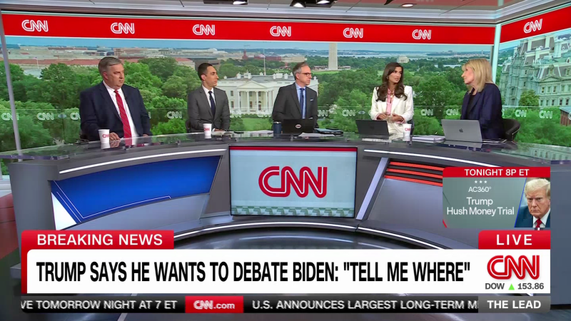 Trump and Biden both say they’d debate each other | CNN Politics