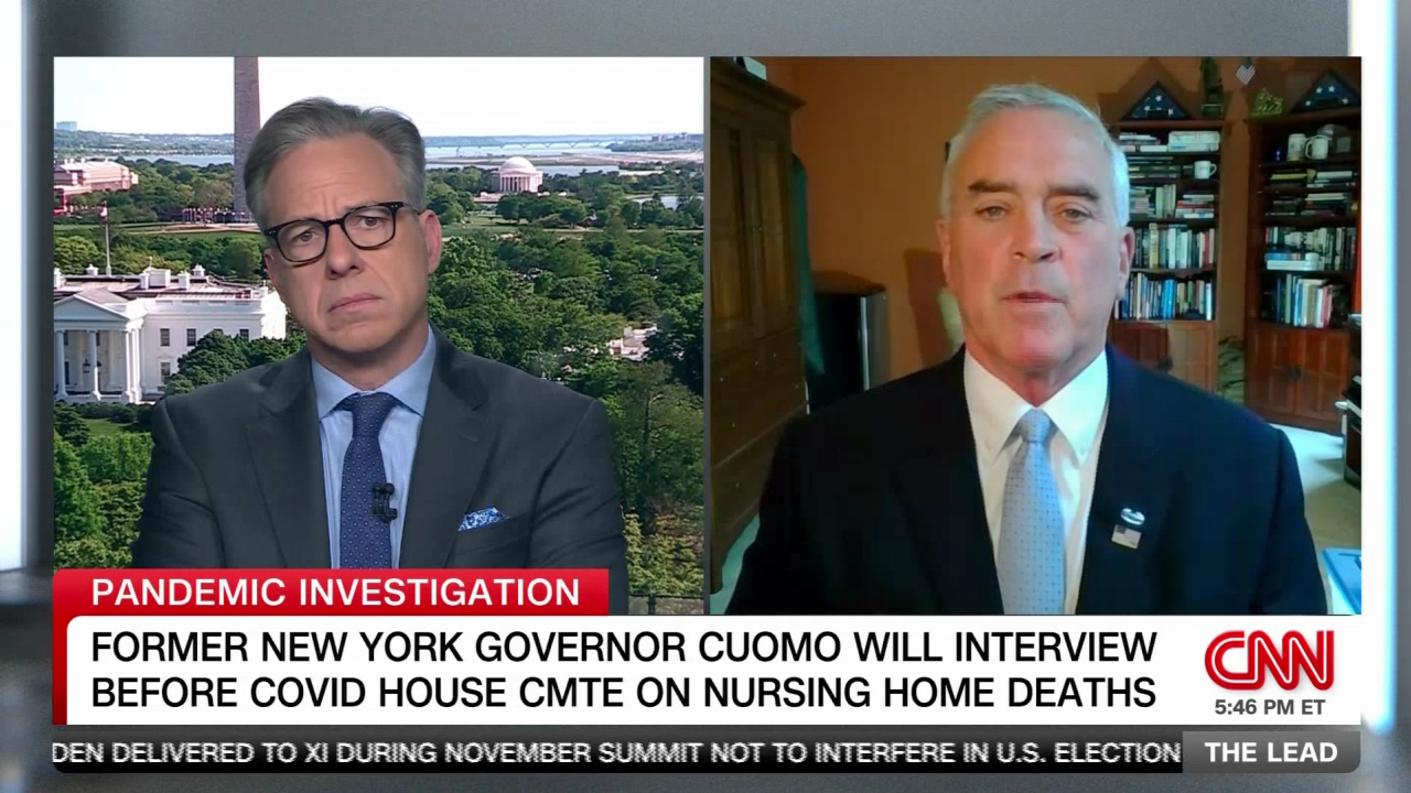 The Lead Brad Wenstrup New York Andrew Cuomo Nursing Homes COVID Deaths Jake Tapper _00053209.png