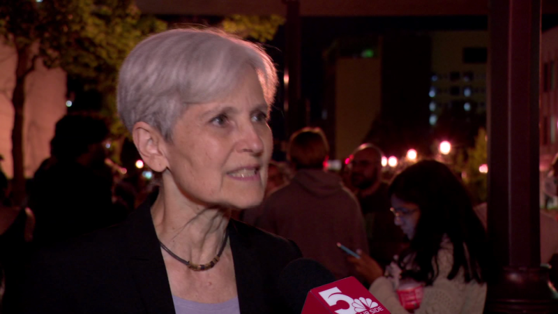 Jill Stein at protest: This is about freedom of speech | CNN