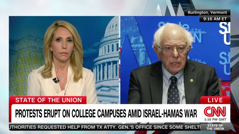 Sanders: ‘I would hope that every American condemns antisemitism’ | CNN Politics