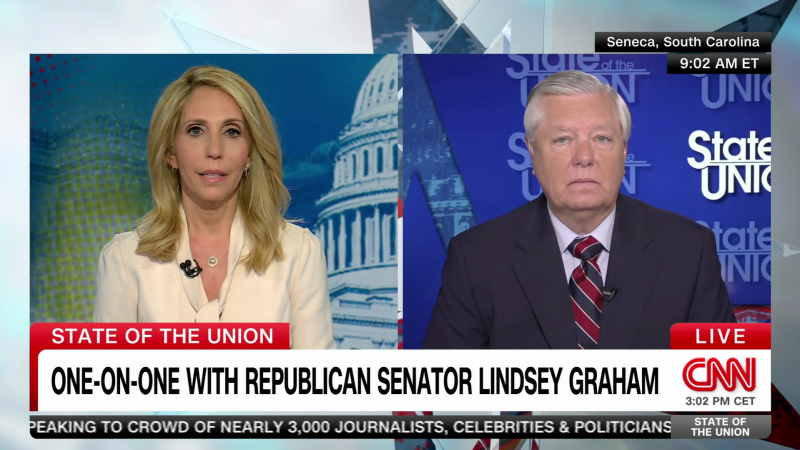 Graham: No absolute immunity for president in Constitution - CNN