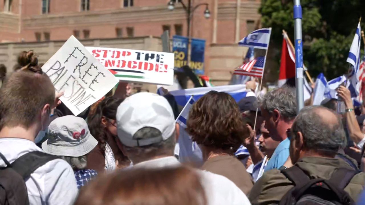 ucla protests bernal