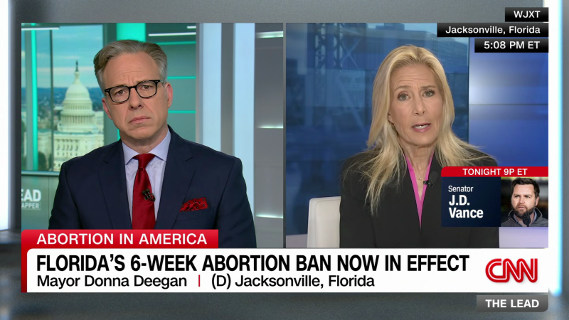 Jacksonville mayor reacts to Florida’s 6-week abortion ban | CNN