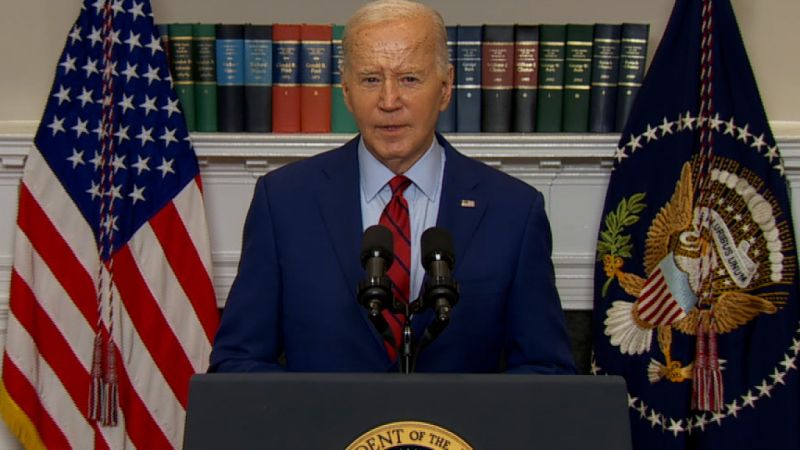 Hear Biden’s full remarks on nationwide protests erupting across college campuses | CNN Politics