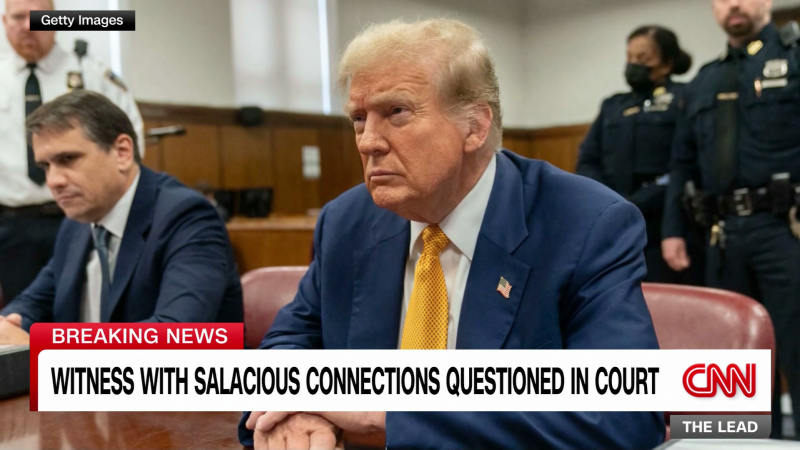 Reporter describes scene inside Trump trial courtroom | CNN