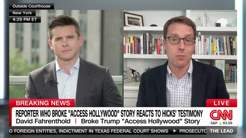 Reporter who broke ‘Access Hollywood’ story on Trump trial | CNN
