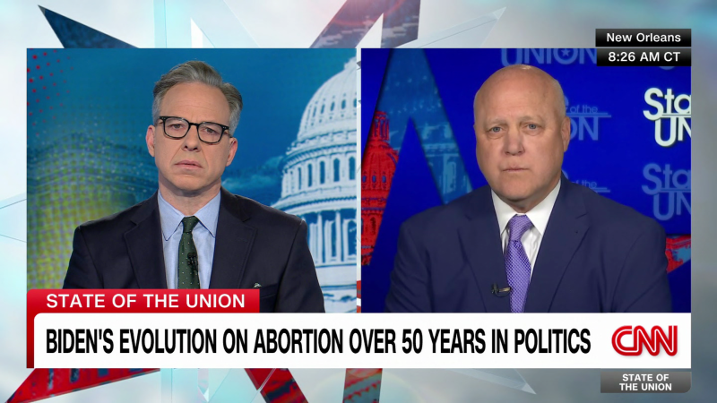 Biden campaign co-chair: ‘I think most of the people in this country agree with Joe Biden’ on abortion | CNN Politics