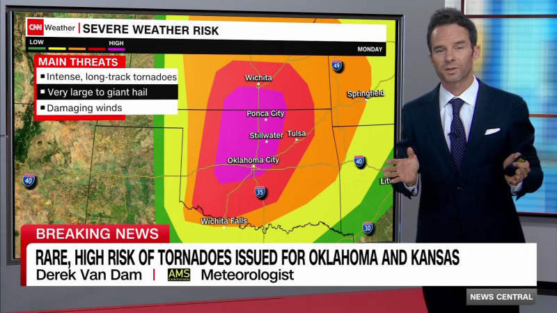 Storm prediction center raises alarm: Highest severe weather risk in years