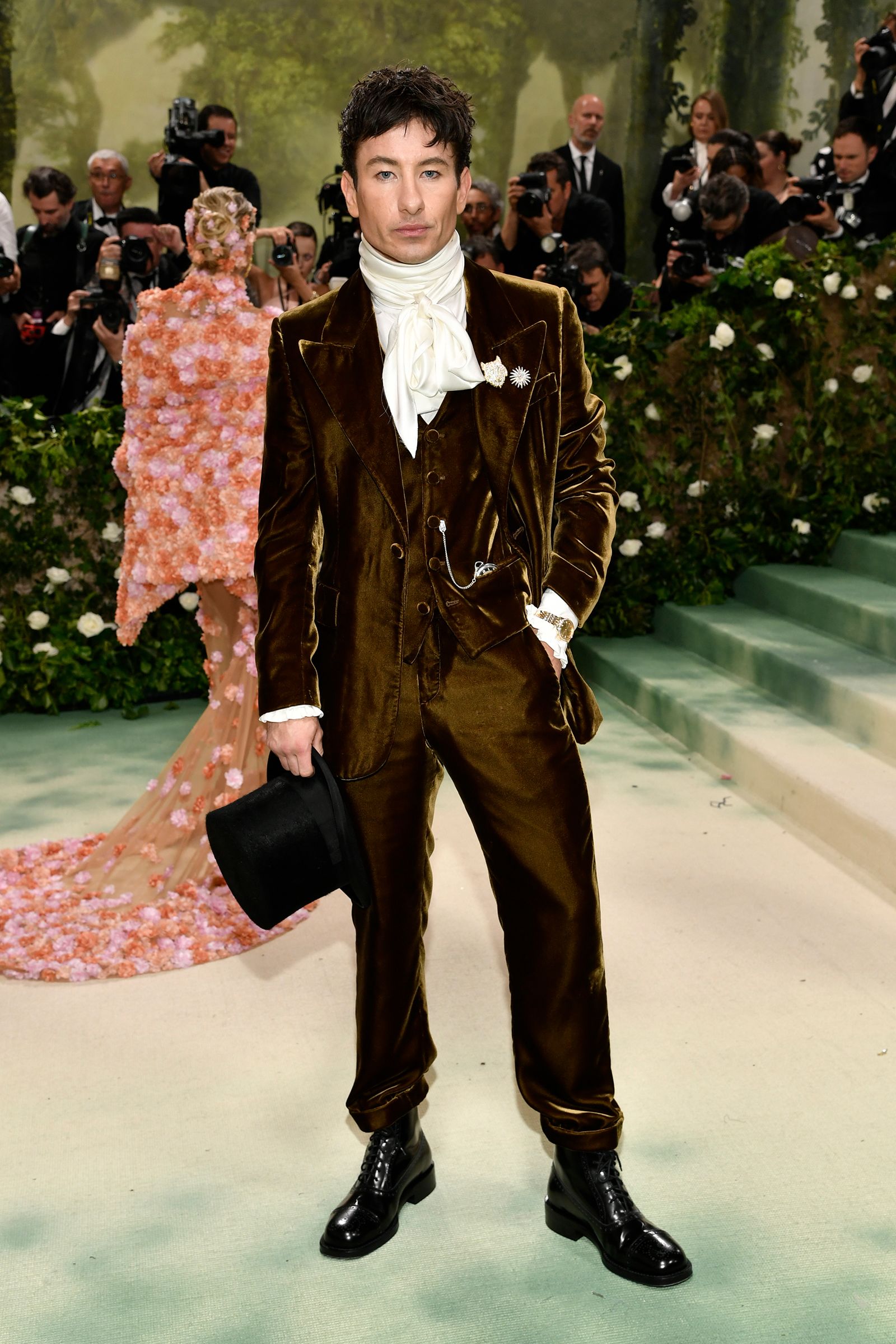 Barry Keoghan attends The Metropolitan Museum of Art's Costume Institute benefit gala celebrating the opening of the 'Sleeping Beauties: Reawakening Fashion' exhibition on Monday, May 6, 2024, in New York. 