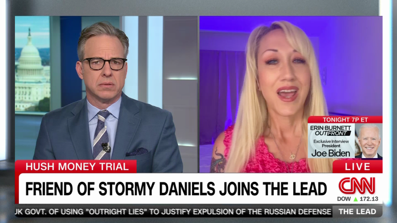 Friend of Stormy Daniels joins The Lead | CNN