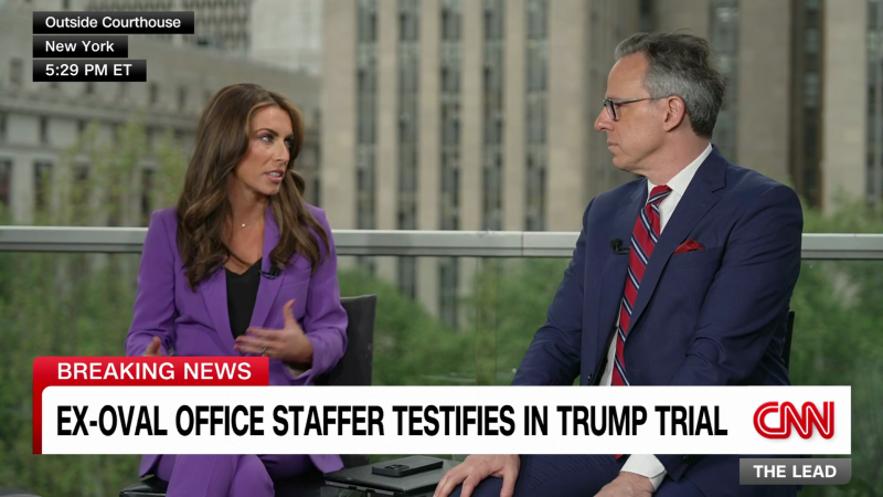 Fmr. Trump comms. director weighs in on tearful testimony | CNN