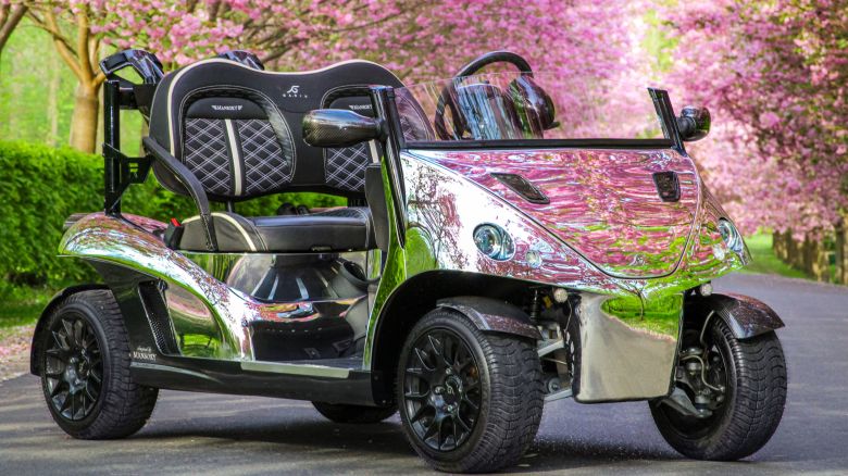 Park your tired old buggy in the clubhouse car park -- Danish company Garia are forging new roads for the golf cart.