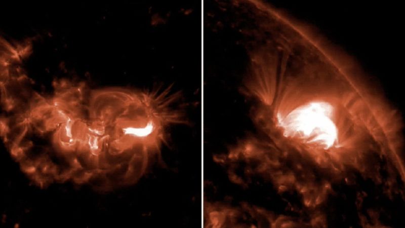 Magnetic clouds and flares from a sun storm are hurtling to Earth. This could impact power and communications | CNN