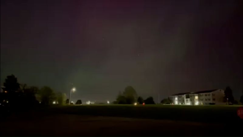 See northern lights appear over Michigan | CNN