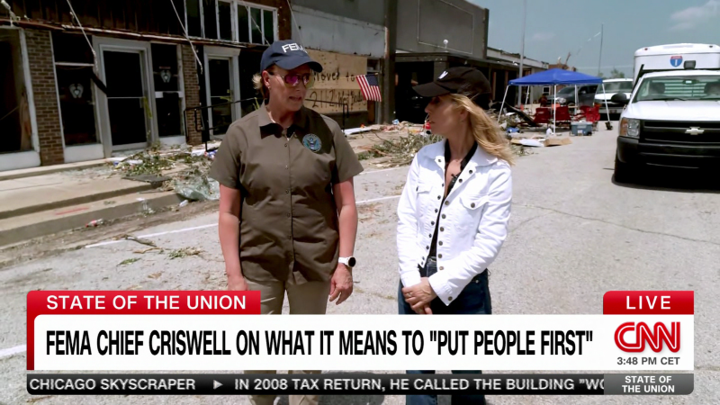How Deanne Criswell blazed a trail from fighting fires to running FEMA | CNN Politics