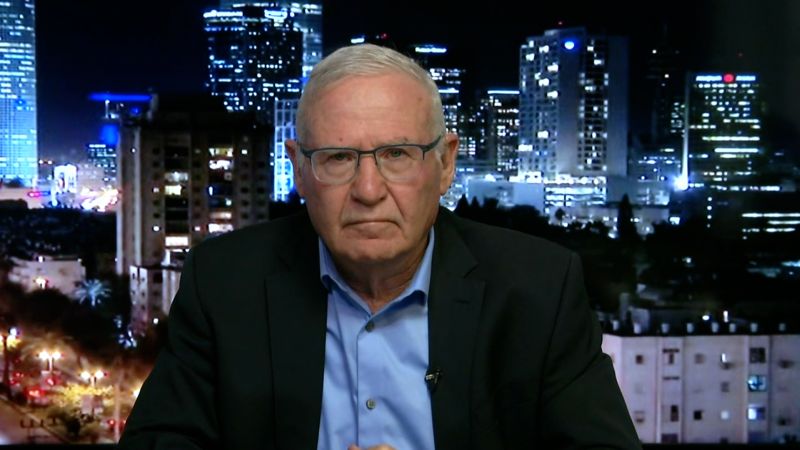 ‘Absolute victory’ in Gaza is not realistic, says former head of Israeli Defense Intelligence | CNN