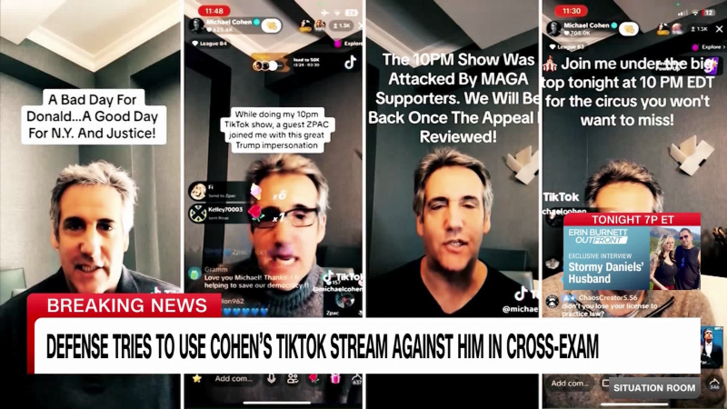 Michael Cohen’s controversial TikToks | CNN