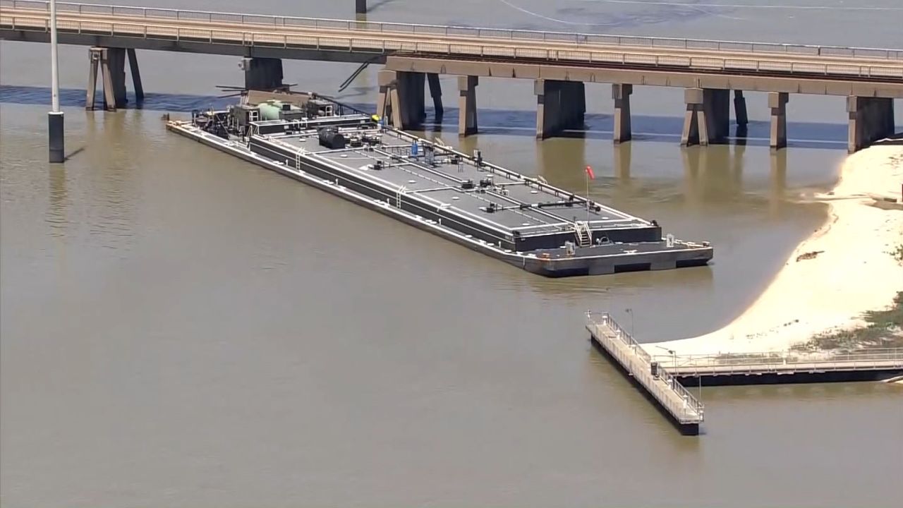 Video shows aftermath after barge hits bridge in Texas CNN