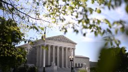 The US Supreme Court on April 23, in Washington, DC.