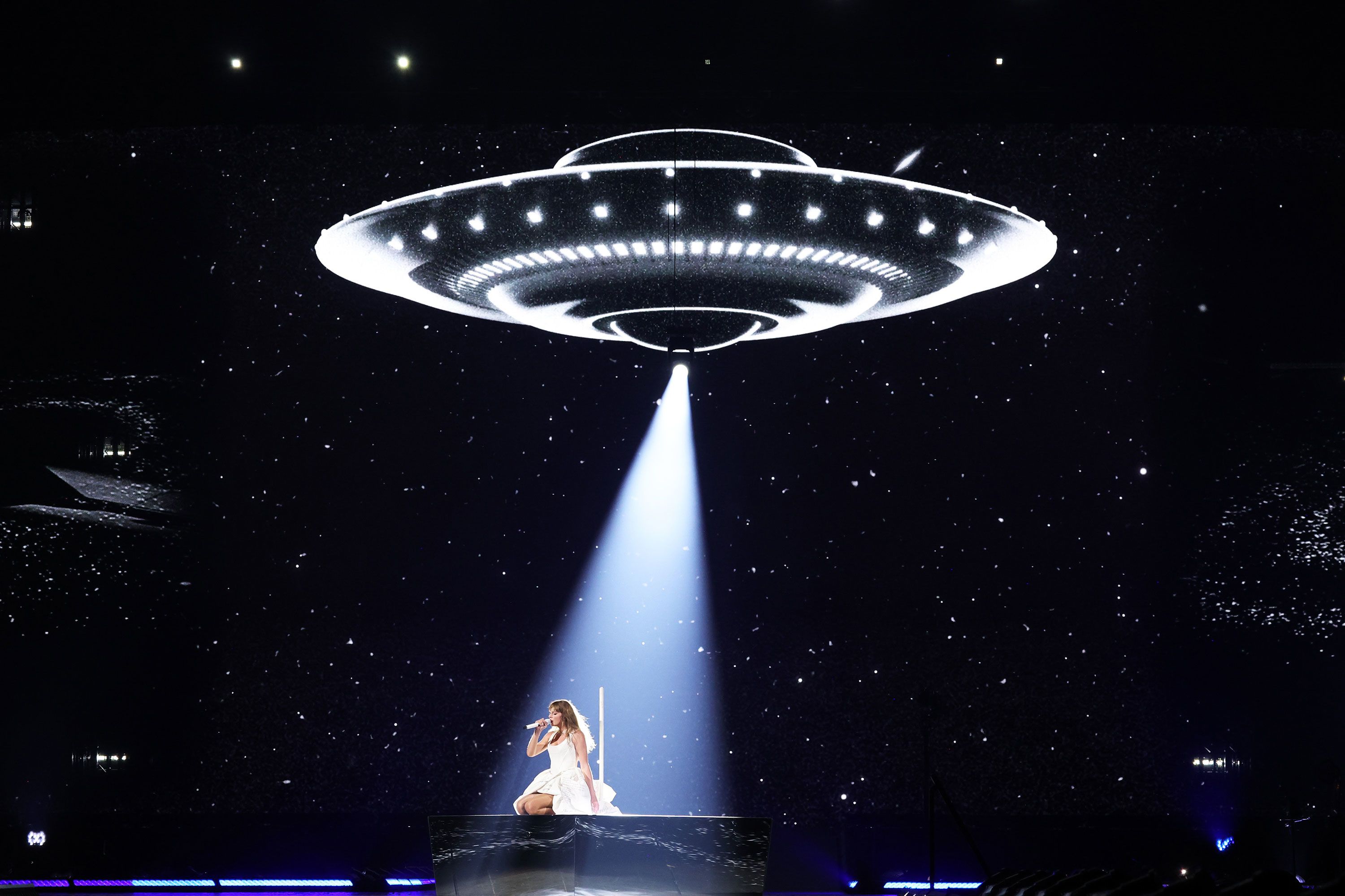 Singer Taylor Swift performs in Paris during a stop on her <a href="http://www.cnn.com/2023/08/04/entertainment/gallery/taylor-swift-eras-tour/index.html" target="_blank">"Eras Tour"</a> on Friday, May 10.