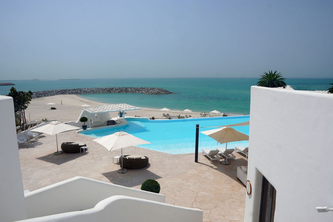 Anantara's new resort is designed to replicate the popular honeymoon destination of Santorini.