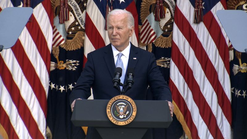 ‘Not genocide’: Biden passionately doubles down on support for Israel | CNN