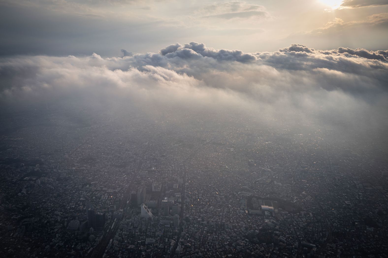 This aerial photo, taken from the window of a passenger jet on Tuesday, May 21, shows the Nakano area of Tokyo. <a href="index.php?page=&url=http%3A%2F%2Fwww.cnn.com%2F2024%2F05%2F16%2Fworld%2Fgallery%2Fphotos-this-week-may-9-may-16%2Findex.html" target="_blank">See last week in 29 photos</a>.