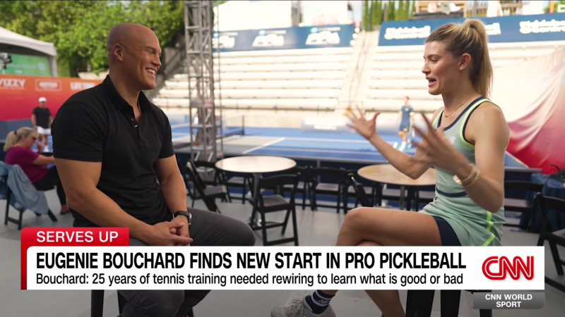 Eugenie Bouchard finds new start in professional pickleball | CNN